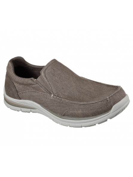 skechers relaxed fit hombre amarillo