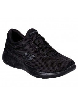 Zapatillas Skechers Sport Summits Quick Lapse, modelo 12985, color negro BBK