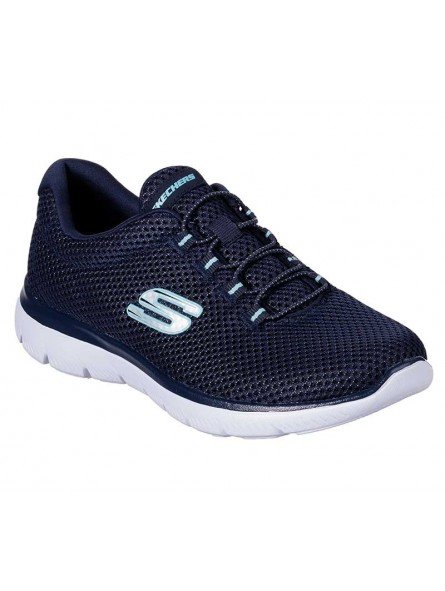 Zapatillas Skechers Sport Summits Quick Lapse, modelo 12985, color marino NVLB