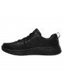 Zapatilla Skechers Online Performance Go Walk Steady, modelo 124111, color negro BBK, lateral interior