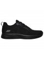 Comprar Zapatillas Skechers Bobs Sport Squad 2 Soxial Space, modelo 117018, color negro BBK, lateral exterior