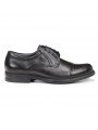 zapato caballero Fluchos, color negro, cordones, modelo 8468, de piel, vista lateral