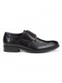 zapato caballero Fluchos, color negro, cordones, modelo 8410, de piel, vista lateral