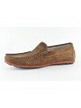 Comprar Online Zapato tipo Mocasín Evoke Fluchos, modelo F0424, color castaño marrón, vista lateral interior