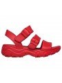 Comprar Sandalia Skechers Cali Gear D´Lites 2 Style Icon, modelo 111061, color rojo, vista exterior