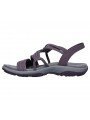 Sandalias Skechers Reggae Slim Skech Appeal, modelo 41180 en color malva Plum, vista lateral interior.