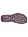 Sandalias Skechers Reggae Slim Skech Appeal, modelo 41180 en color malva Plum, vista de la suela.