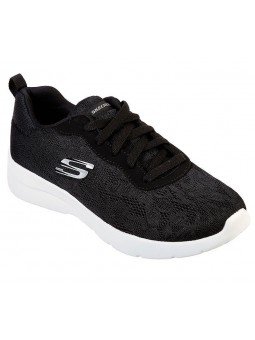 Zapatillas skechers sport, modelo 12963, color negro BLK, vista portada