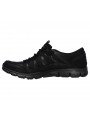 Zapatillas Deportivas Casual Skechers Gratis Fine Taste 23356 BBK Negro, cordones elásticos, vista interior