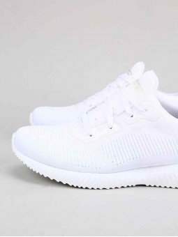 Comprar Sneaker Skechers Sport Bobs Squad Tought Talk, modelo 32504, color blanco WHT