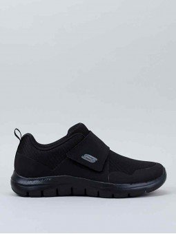 Comprar Zapatillas con vecro Skechers Flex Advantage 2.0 Gurn, modelo 52183, color negro