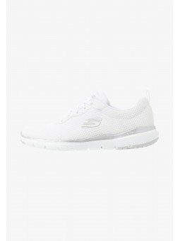 Zapatillas Skechers Online Flex Appeal 3.0 Fisrt Insight, modelo 13070, color blanco WSL