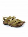 Sandalias planas Walk & Fly 3861-43850 verde oliva , general