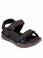 Comprar Online Sandalia Skechers relaxed fit relone senco, modelo 66067, color marrón, vista portada.