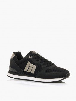 Zapatillas Deportivas Casual Mustang Joggo 84467 negro