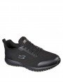 Zapatillas Skechers de trabajo Work Relaxed Fit Squad SR Mytor, modelo 200051 ec blk, color negro, vista portada.