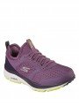 Zapatillas de correr Skechers Gorun Consistent Vivid Dreams, modelo 128276 mve, color malva, vista portada.