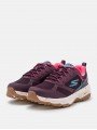 Zapatillas de montana Skechers GOrun Trail Altitude New Adventure, modelo 128205 plum, color morado, vista portada.