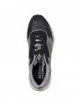 Sneakers Skechers Sunny Street Sunsetters, modelo 155425 blk, color negro-gris, vista superior