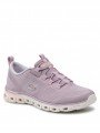 Deportivas Skechers Glide Step Dashing Days, modelo 104195 lav, color lavanda, vista portada.